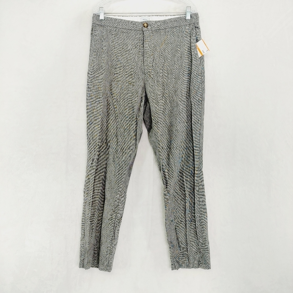 NEW Old Navy Gray Business Casual Slim Zip Button Trousers P6811